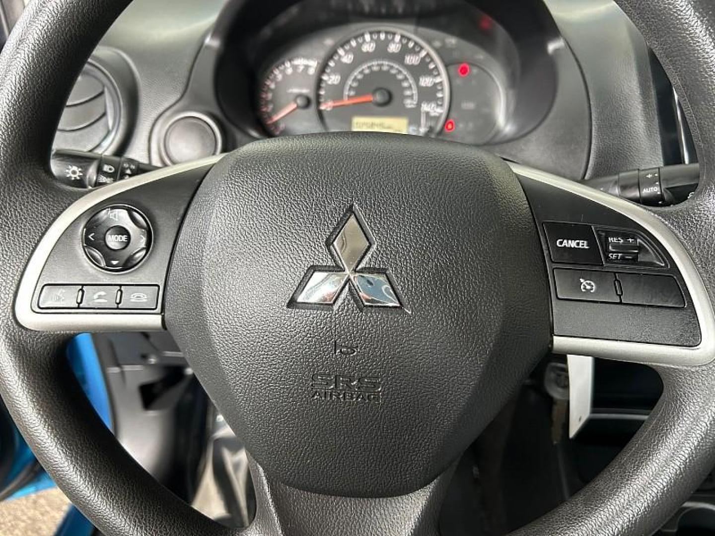 2024 BLUE Mitsubishi Mirage G4 (ML32FUFJ4RH) with an 3-Cyl 1.2 Liter engine, Automatic CVT transmission, located at 412 Auto Vista Drive, Palmdale, 93551, (661) 945-0620, 34.592636, -118.136681 - Photo#23