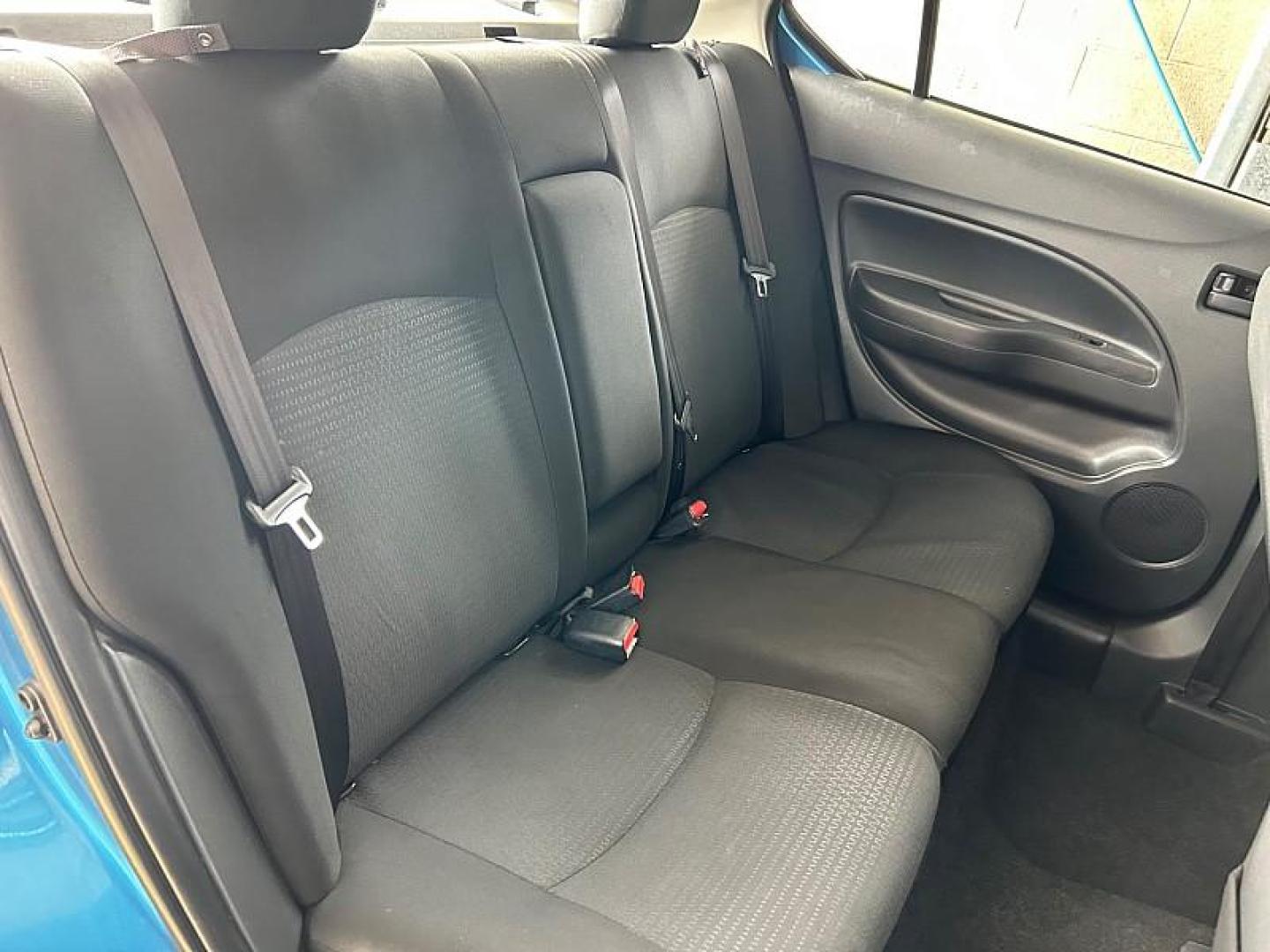 2024 BLUE Mitsubishi Mirage G4 (ML32FUFJ4RH) with an 3-Cyl 1.2 Liter engine, Automatic CVT transmission, located at 412 Auto Vista Drive, Palmdale, 93551, (661) 945-0620, 34.592636, -118.136681 - Photo#26