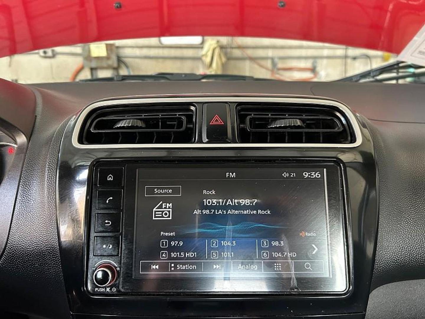 2024 RED Mitsubishi Mirage G4 (ML32FVFJ0RH) with an 3-Cyl 1.2 Liter engine, Automatic CVT transmission, located at 412 Auto Vista Drive, Palmdale, 93551, (661) 945-0620, 34.592636, -118.136681- Photo#25