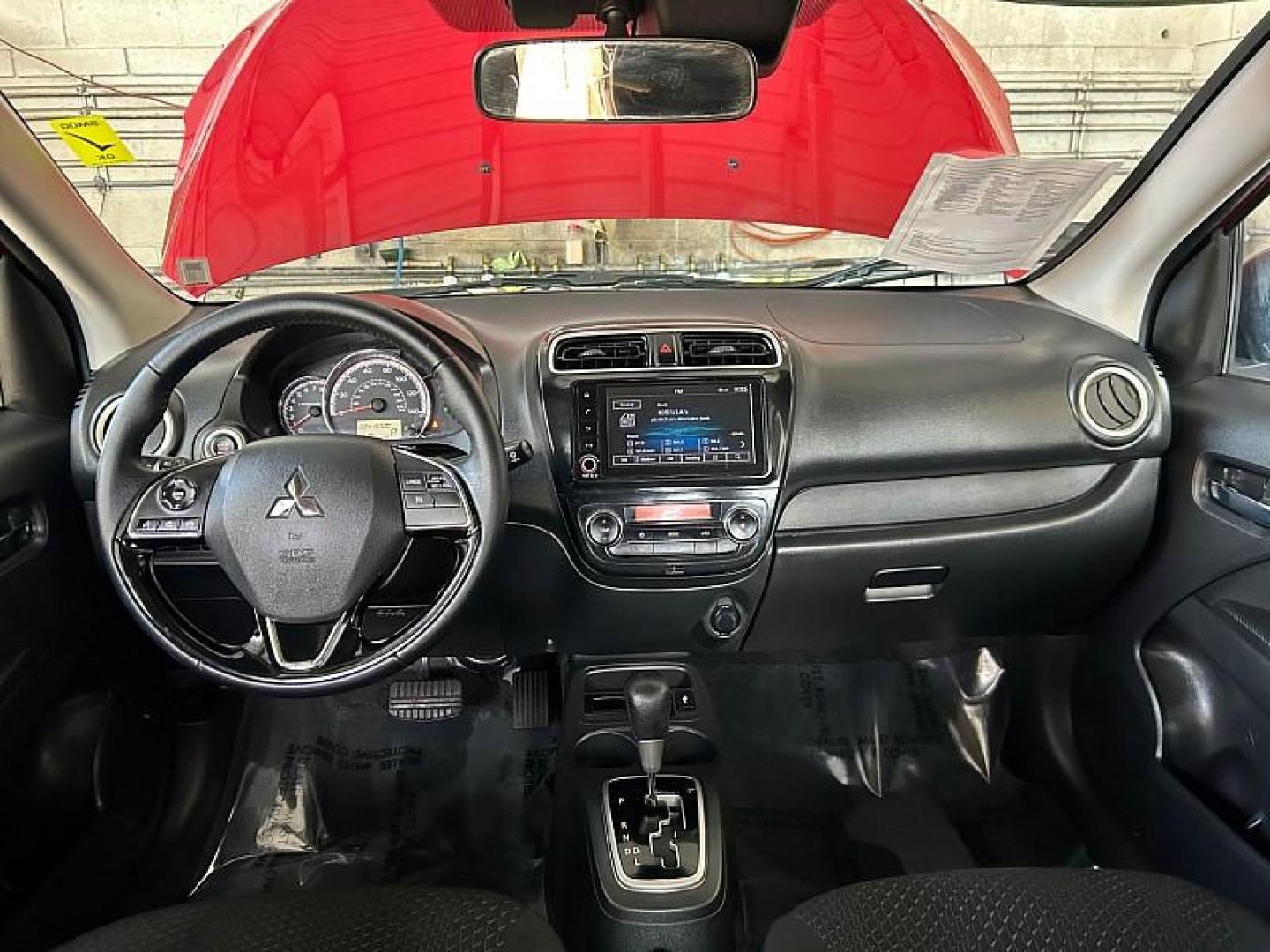 2024 RED Mitsubishi Mirage G4 (ML32FVFJ0RH) with an 3-Cyl 1.2 Liter engine, Automatic CVT transmission, located at 412 Auto Vista Drive, Palmdale, 93551, (661) 945-0620, 34.592636, -118.136681- Photo#27
