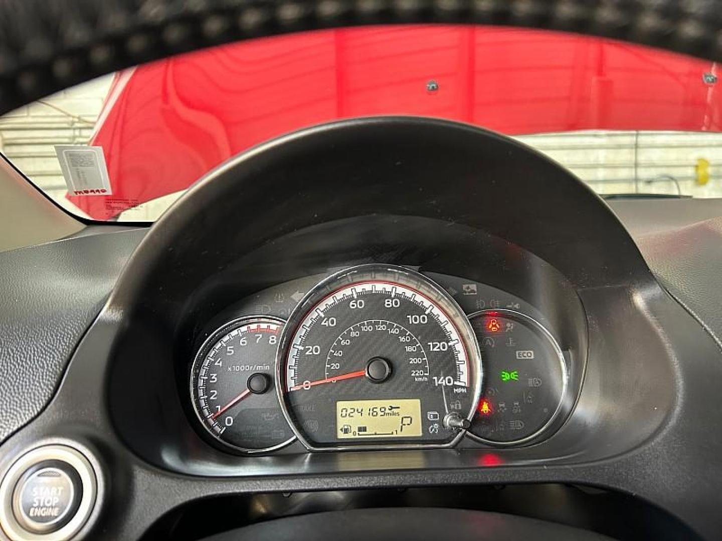 2024 RED Mitsubishi Mirage G4 (ML32FVFJ0RH) with an 3-Cyl 1.2 Liter engine, Automatic CVT transmission, located at 412 Auto Vista Drive, Palmdale, 93551, (661) 945-0620, 34.592636, -118.136681- Photo#32