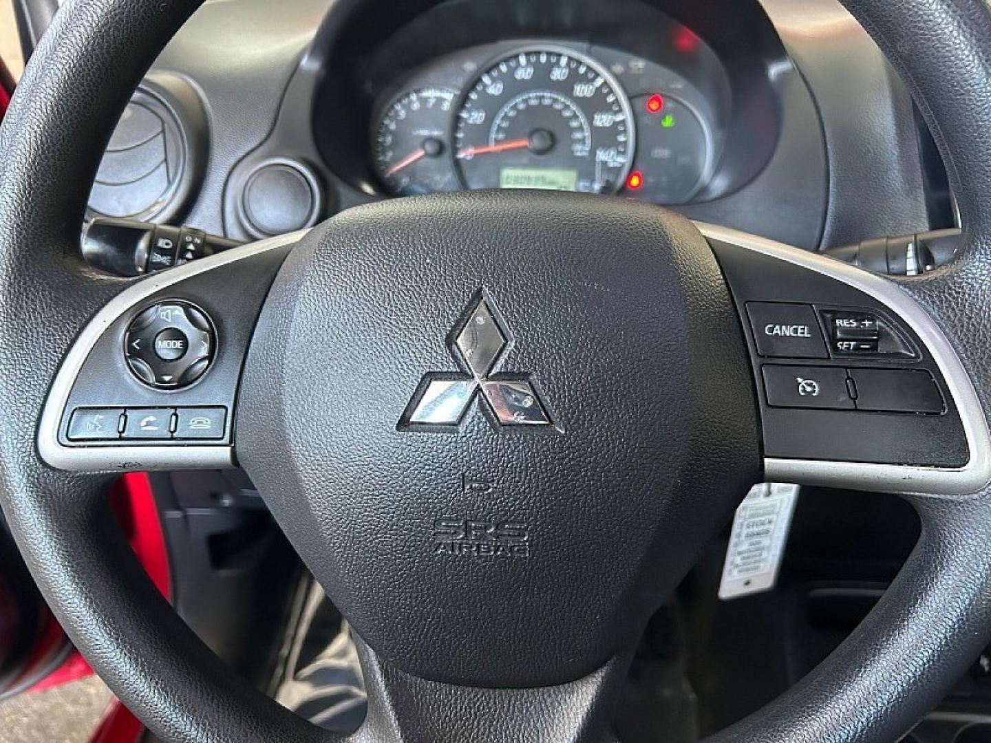 2024 BURGUNDY Mitsubishi Mirage G4 (ML32FUFJ7RH) with an 3-Cyl 1.2 Liter engine, Automatic CVT transmission, located at 412 Auto Vista Drive, Palmdale, 93551, (661) 945-0620, 34.592636, -118.136681 - Photo#20