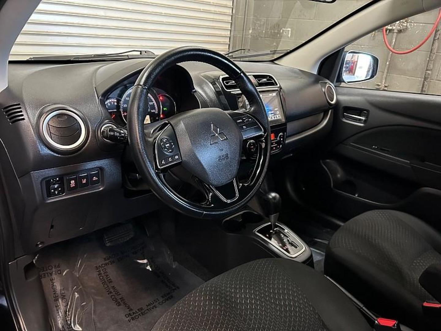 2024 BLACK Mitsubishi Mirage G4 (ML32FVFJ6RH) with an 3-Cyl 1.2 Liter engine, Automatic CVT transmission, located at 412 Auto Vista Drive, Palmdale, CA, 93551, (661) 945-0620, 34.592636, -118.136681 - For 44 years, our family-owned and operated business has proudly served the community, becoming one of the largest independent used car and new car dealers in Southern California, thanks to the trust and support of our customers. Recognized as AV and rsquo;s Best Used Car Dealer for 25 years (1998-2 - Photo#17
