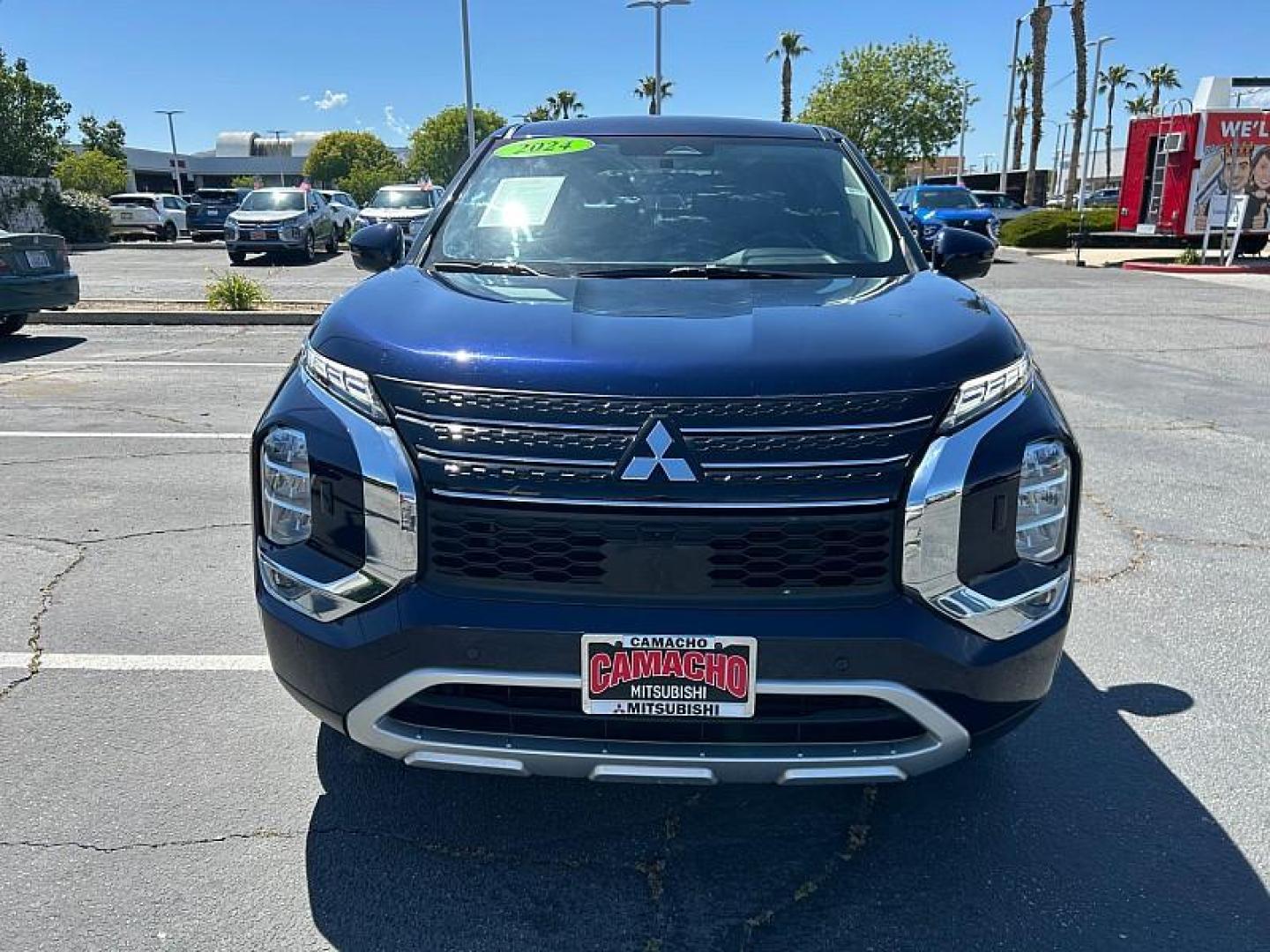 2024 BLUE Mitsubishi Outlander (JA4J4VA89RZ) with an 4-Cyl 2.5 Liter engine, Automatic CVT transmission, located at 412 Auto Vista Drive, Palmdale, 93551, (661) 945-0620, 34.592636, -118.136681- Photo#2