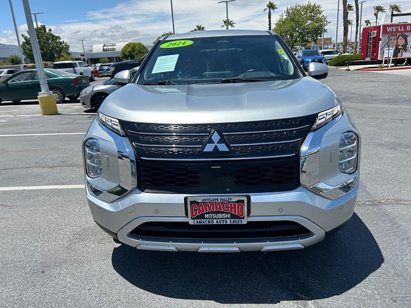 2024 BLUE Mitsubishi Outlander (JA4J4VA88RZ) with an 4-Cyl 2.5 Liter engine, Automatic CVT transmission, located at 412 Auto Vista Drive, Palmdale, 93551, (661) 945-0620, 34.592636, -118.136681- Photo#1
