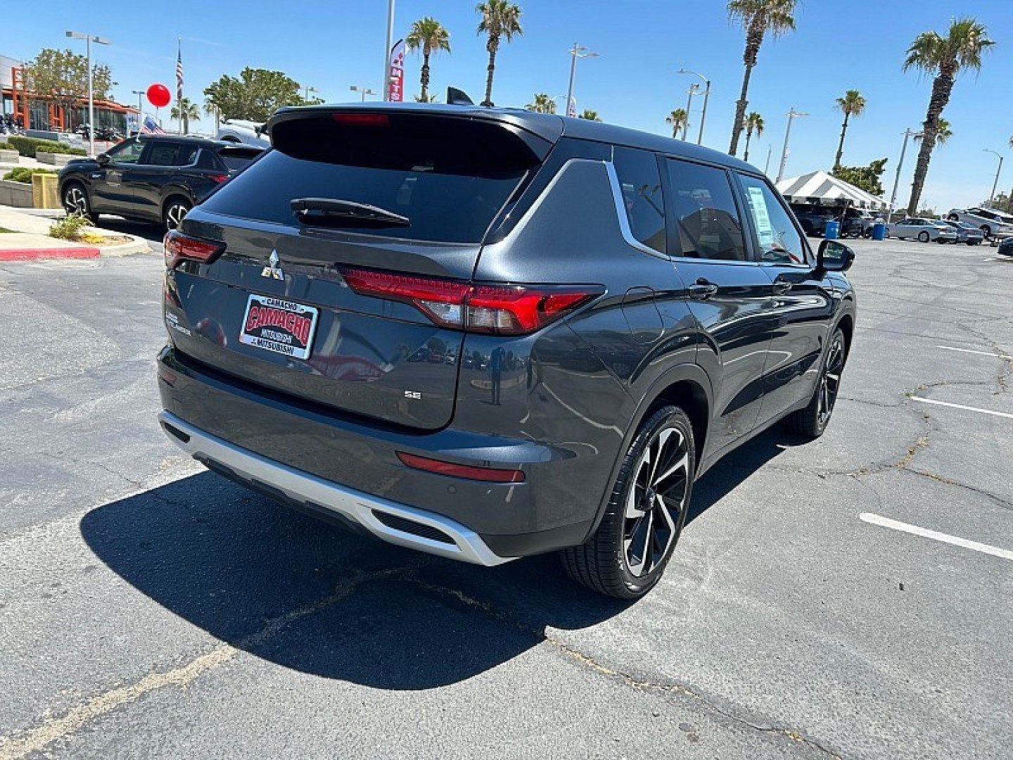 2024 Silver Mitsubishi Outlander (JA4J3VA83RZ) with an 4-Cyl 2.5 Liter engine, Automatic CVT transmission, located at 412 Auto Vista Drive, Palmdale, 93551, (661) 945-0620, 34.592636, -118.136681- Photo#7
