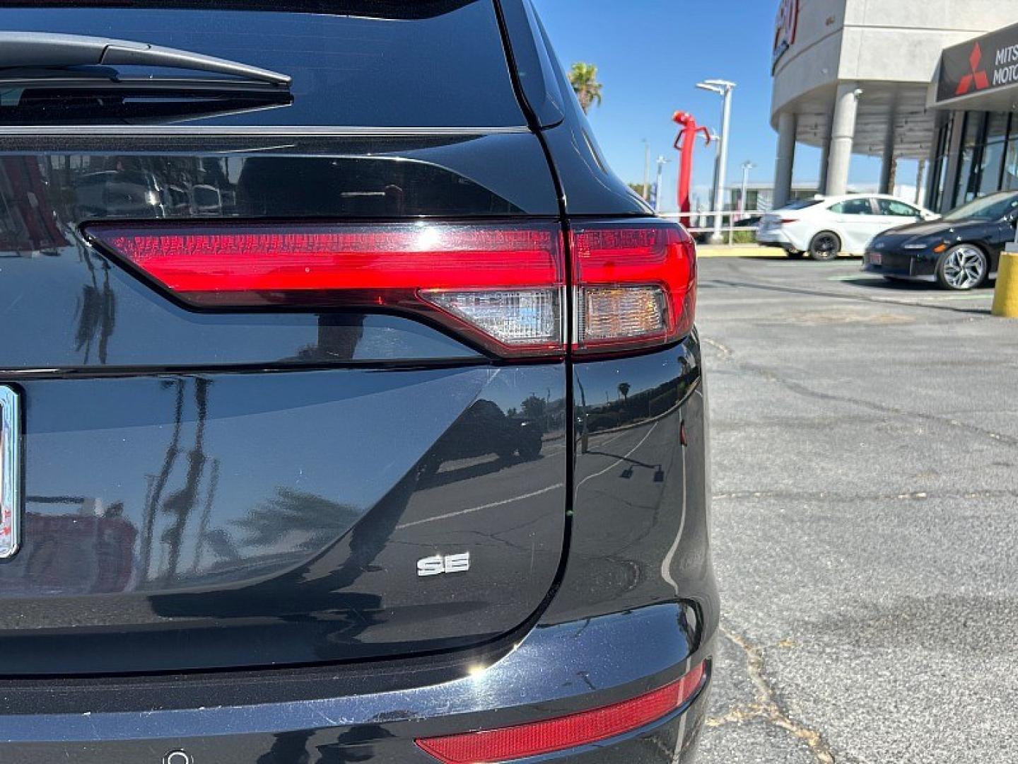 2024 Black Mitsubishi Outlander (JA4J3VA80RZ) with an 4-Cyl 2.5 Liter engine, Automatic CVT transmission, located at 412 Auto Vista Drive, Palmdale, 93551, (661) 945-0620, 34.592636, -118.136681- Photo#12