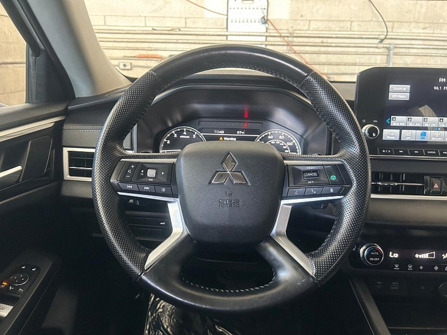 2024 White Mitsubishi Outlander (JA4J4VA82RZ) with an 4-Cyl 2.5 Liter engine, Automatic CVT transmission, located at 412 Auto Vista Drive, Palmdale, 93551, (661) 945-0620, 34.592636, -118.136681- Photo#24