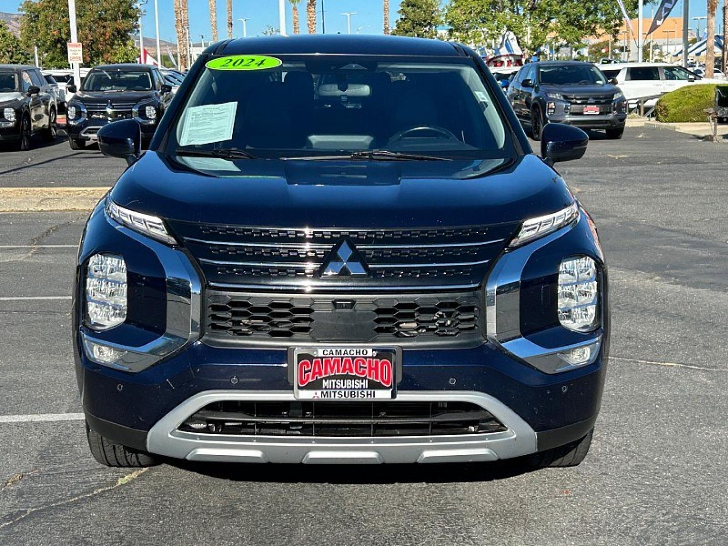 2024 blue Mitsubishi Outlander (JA4J4VA8XRZ) with an 4-Cyl 2.5 Liter engine, Automatic CVT transmission, located at 412 Auto Vista Drive, Palmdale, 93551, (661) 945-0620, 34.592636, -118.136681- Photo#5