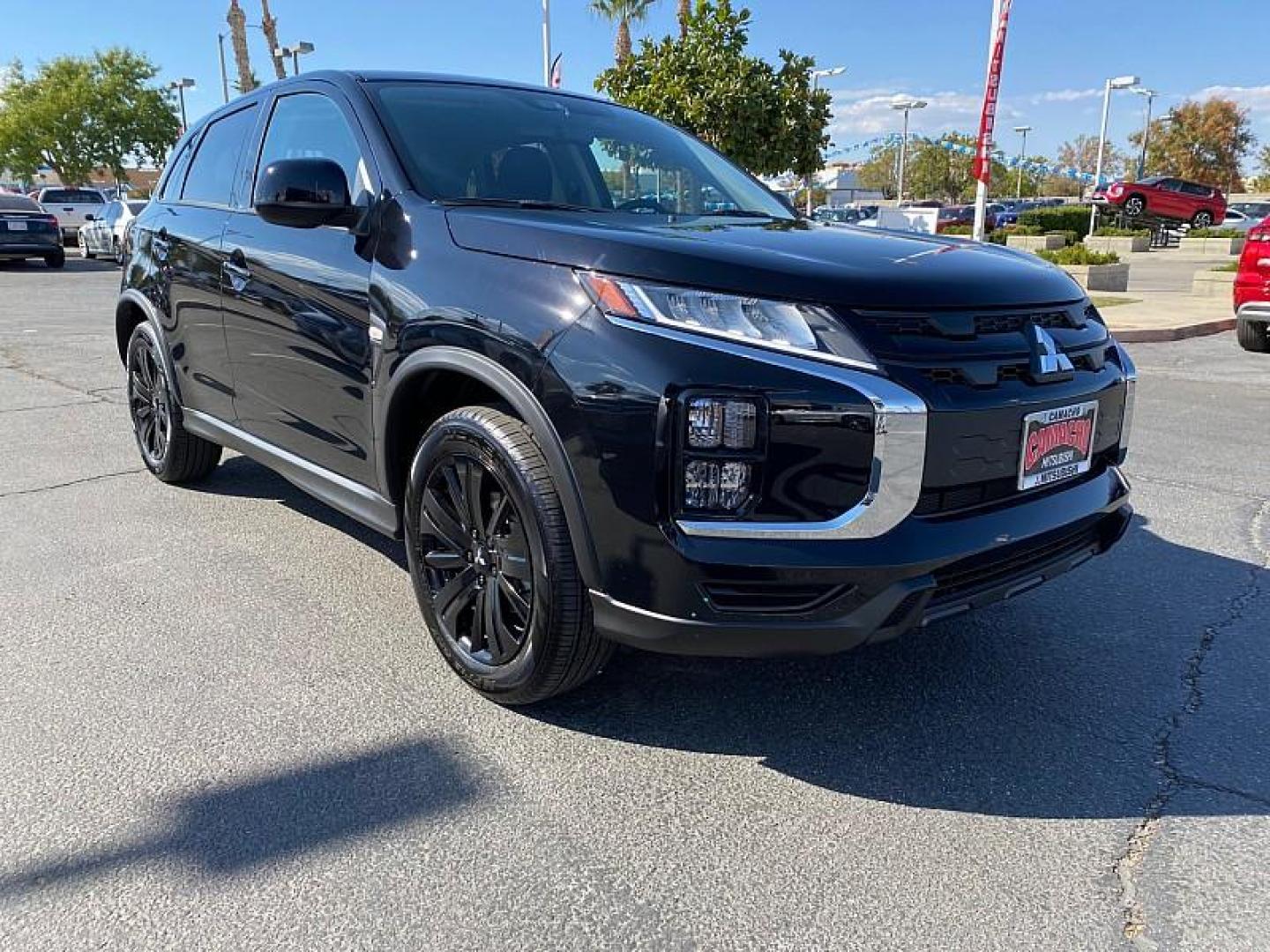 2024 BLACK Mitsubishi Outlander Sport (JA4ARUAU3RU) with an 4-Cyl 2.0 Liter engine, Automatic CVT transmission, located at 412 Auto Vista Drive, Palmdale, 93551, (661) 945-0620, 34.592636, -118.136681 - Photo#0