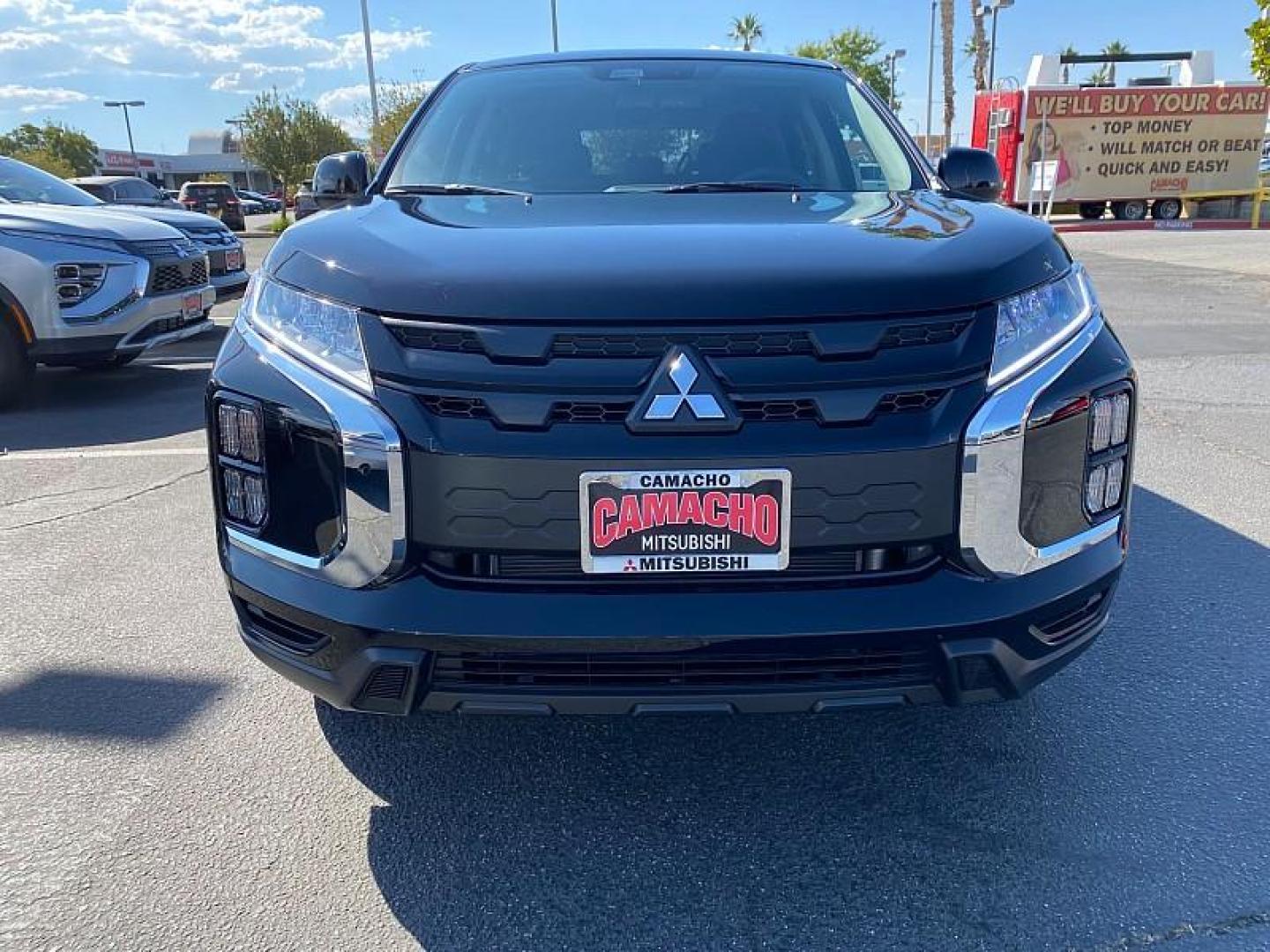 2024 BLACK Mitsubishi Outlander Sport (JA4ARUAU3RU) with an 4-Cyl 2.0 Liter engine, Automatic CVT transmission, located at 412 Auto Vista Drive, Palmdale, 93551, (661) 945-0620, 34.592636, -118.136681 - Photo#1