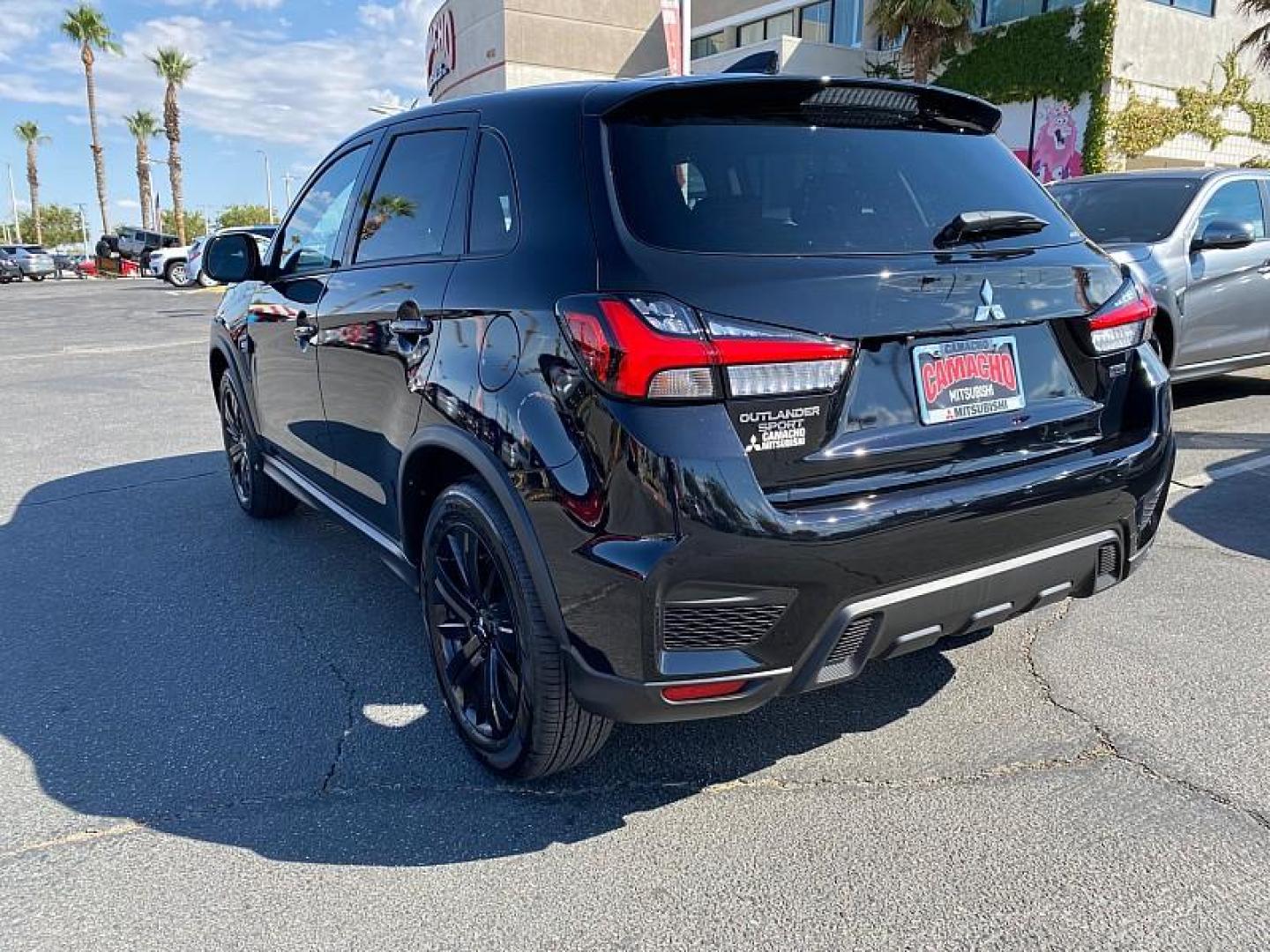 2024 BLACK Mitsubishi Outlander Sport (JA4ARUAU3RU) with an 4-Cyl 2.0 Liter engine, Automatic CVT transmission, located at 412 Auto Vista Drive, Palmdale, 93551, (661) 945-0620, 34.592636, -118.136681 - Photo#4
