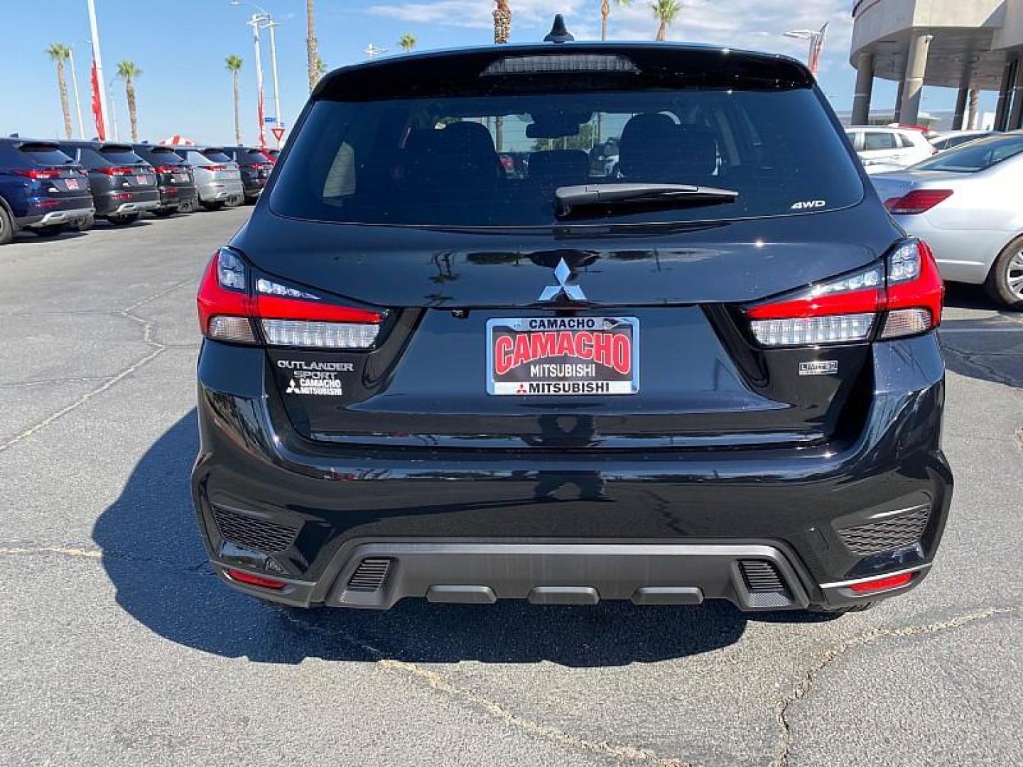 2024 BLACK Mitsubishi Outlander Sport (JA4ARUAU3RU) with an 4-Cyl 2.0 Liter engine, Automatic CVT transmission, located at 412 Auto Vista Drive, Palmdale, 93551, (661) 945-0620, 34.592636, -118.136681 - Photo#5