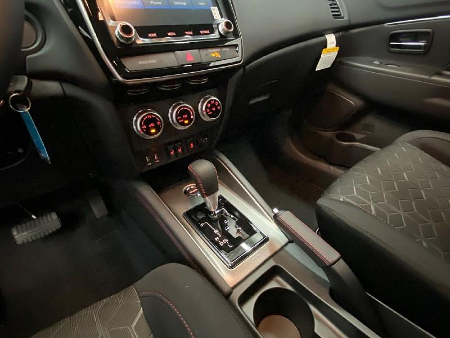 2024 BLACK Mitsubishi Outlander Sport (JA4ARUAU3RU) with an 4-Cyl 2.0 Liter engine, Automatic CVT transmission, located at 412 Auto Vista Drive, Palmdale, 93551, (661) 945-0620, 34.592636, -118.136681 - Photo#15