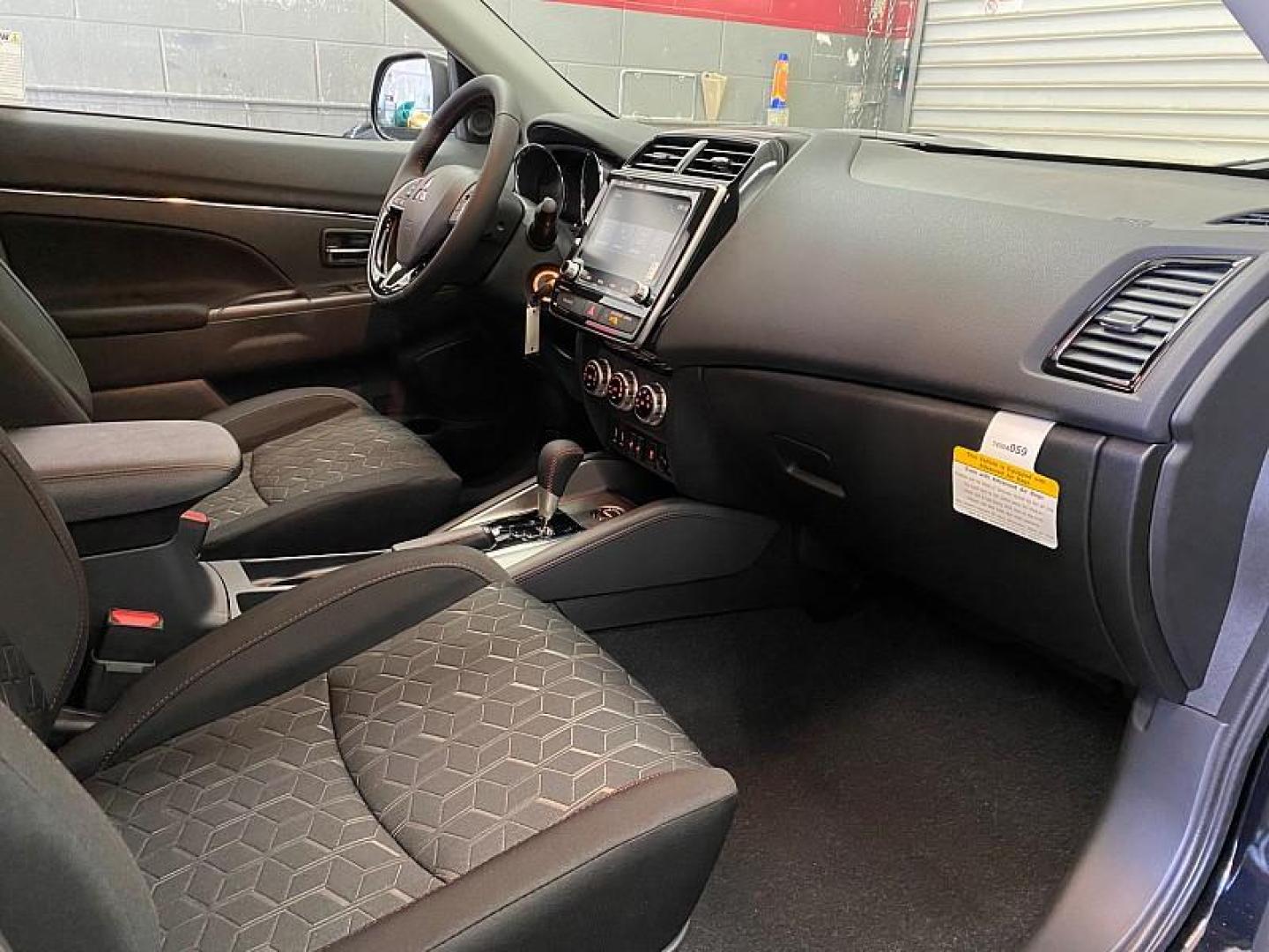 2024 BLACK Mitsubishi Outlander Sport (JA4ARUAU3RU) with an 4-Cyl 2.0 Liter engine, Automatic CVT transmission, located at 412 Auto Vista Drive, Palmdale, 93551, (661) 945-0620, 34.592636, -118.136681 - Photo#19