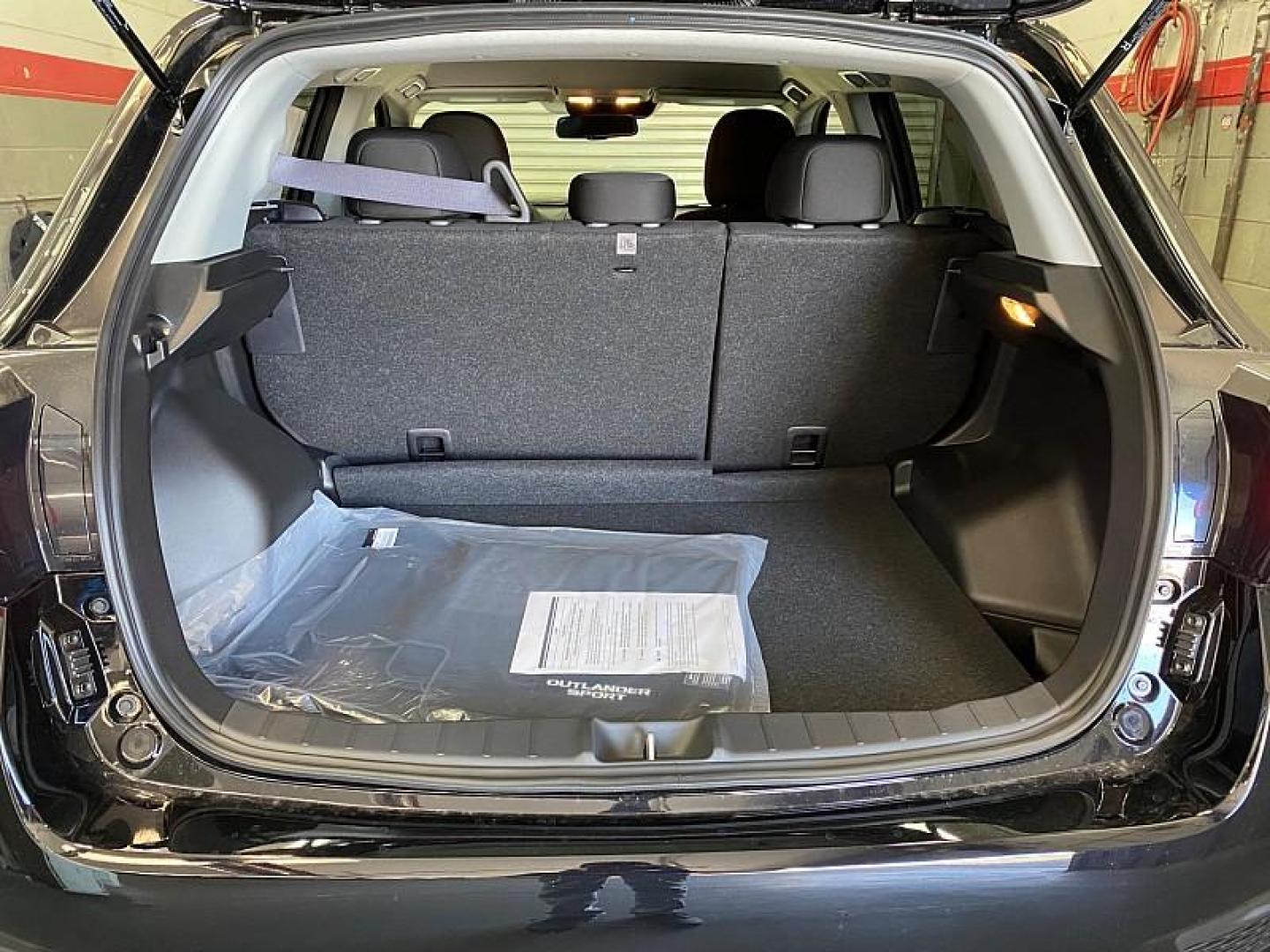 2024 BLACK Mitsubishi Outlander Sport (JA4ARUAU3RU) with an 4-Cyl 2.0 Liter engine, Automatic CVT transmission, located at 412 Auto Vista Drive, Palmdale, 93551, (661) 945-0620, 34.592636, -118.136681 - Photo#22
