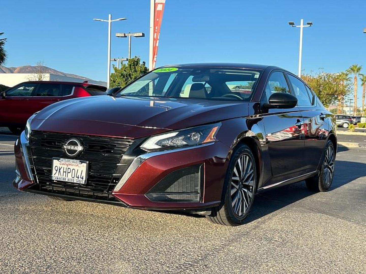 2024 RED Nissan Altima (1N4BL4DV9RN) with an 4-Cyl 2.5 Liter engine, Automatic Xtronic CVT transmission, located at 412 Auto Vista Drive, Palmdale, 93551, (661) 945-0620, 34.592636, -118.136681 - Photo#47