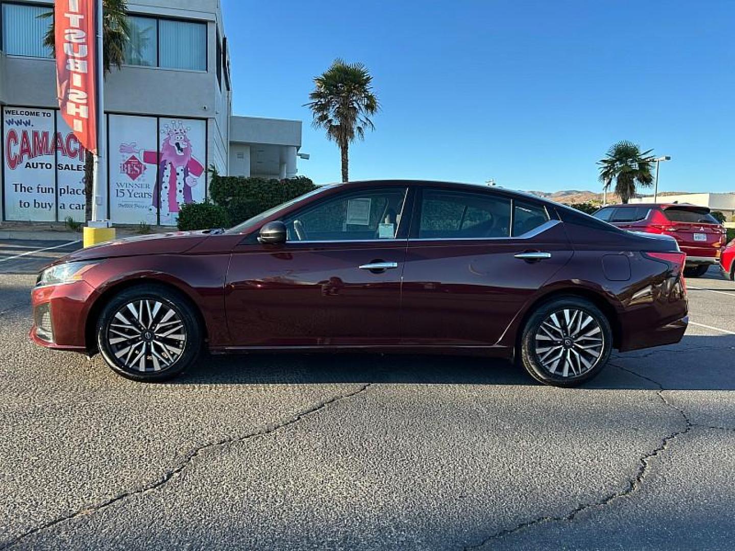 2024 RED Nissan Altima (1N4BL4DV9RN) with an 4-Cyl 2.5 Liter engine, Automatic Xtronic CVT transmission, located at 412 Auto Vista Drive, Palmdale, 93551, (661) 945-0620, 34.592636, -118.136681 - Photo#49