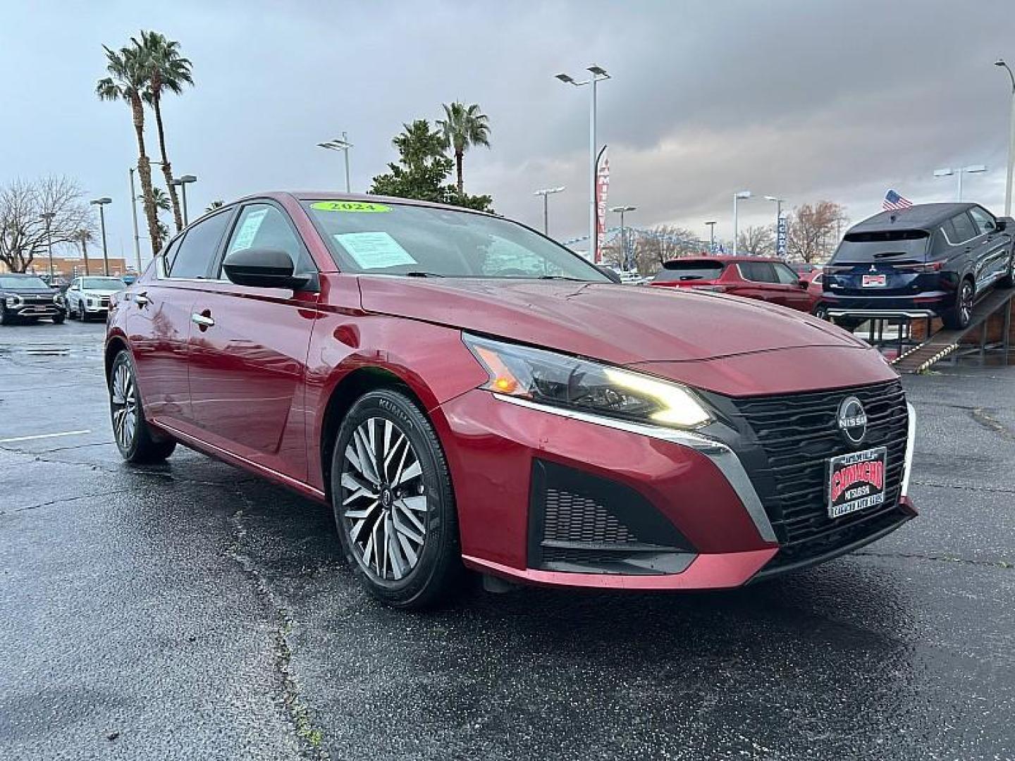 2024 RED Nissan Altima (1N4BL4DV7RN) with an 4-Cyl 2.5 Liter engine, Automatic Xtronic CVT transmission, located at 412 Auto Vista Drive, Palmdale, 93551, (661) 945-0620, 34.592636, -118.136681 - Photo#0