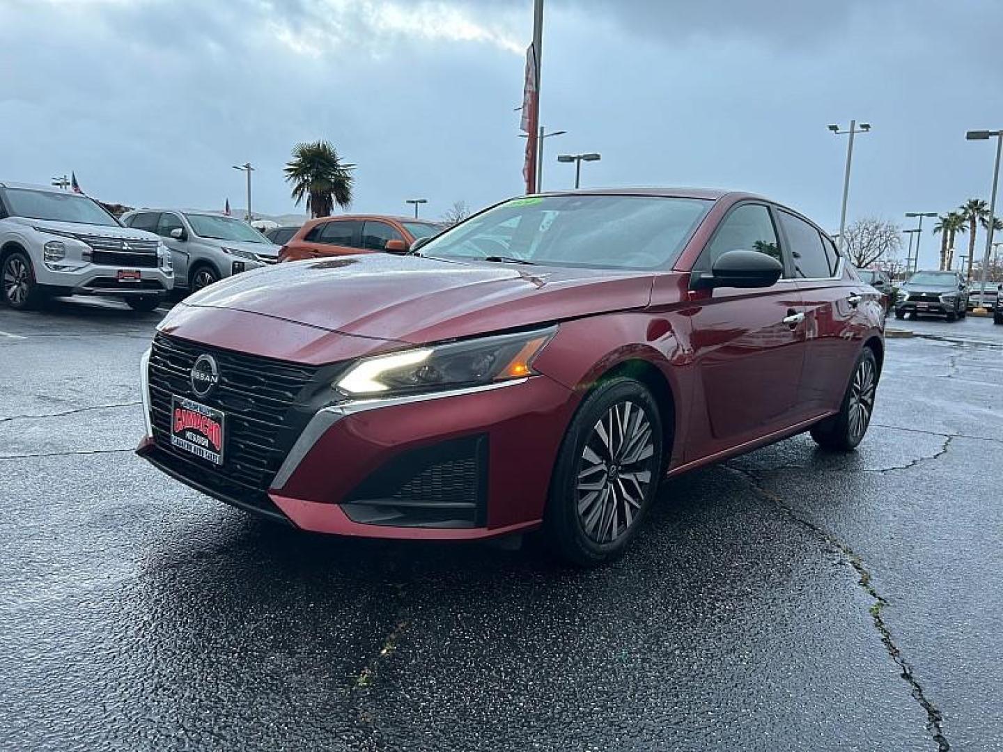 2024 RED Nissan Altima (1N4BL4DV7RN) with an 4-Cyl 2.5 Liter engine, Automatic Xtronic CVT transmission, located at 412 Auto Vista Drive, Palmdale, 93551, (661) 945-0620, 34.592636, -118.136681 - Photo#4