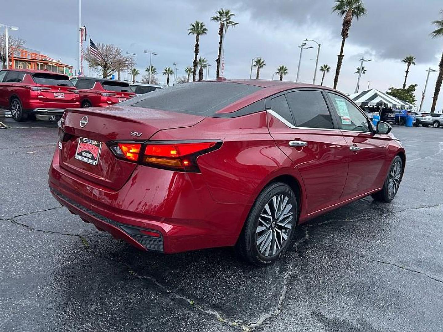 2024 RED Nissan Altima (1N4BL4DV7RN) with an 4-Cyl 2.5 Liter engine, Automatic Xtronic CVT transmission, located at 412 Auto Vista Drive, Palmdale, 93551, (661) 945-0620, 34.592636, -118.136681 - Photo#8