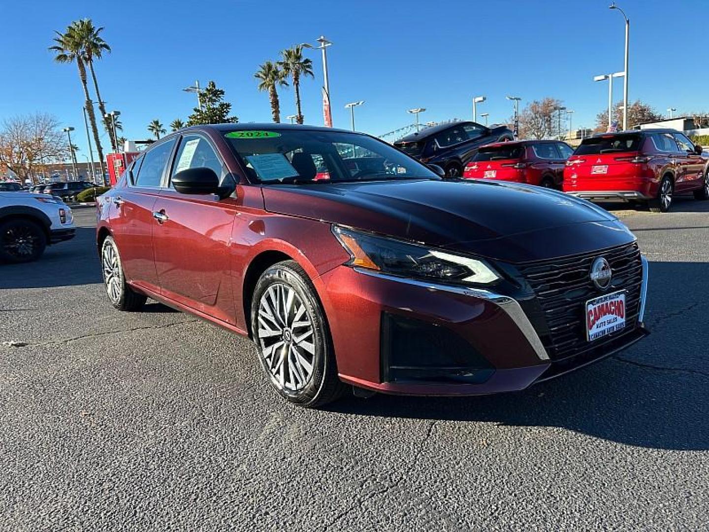 2024 RED Nissan Altima (1N4BL4DV7RN) with an 4-Cyl 2.5 Liter engine, Automatic Xtronic CVT transmission, located at 412 Auto Vista Drive, Palmdale, 93551, (661) 945-0620, 34.592636, -118.136681 - Photo#0