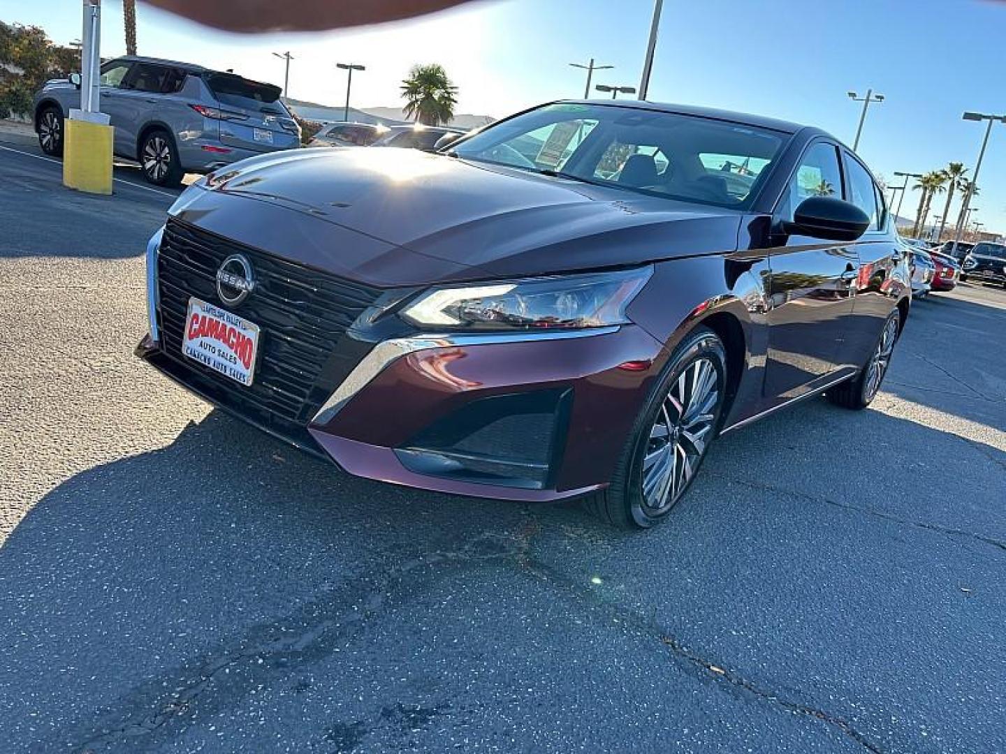 2024 RED Nissan Altima (1N4BL4DV7RN) with an 4-Cyl 2.5 Liter engine, Automatic Xtronic CVT transmission, located at 412 Auto Vista Drive, Palmdale, 93551, (661) 945-0620, 34.592636, -118.136681 - Photo#2