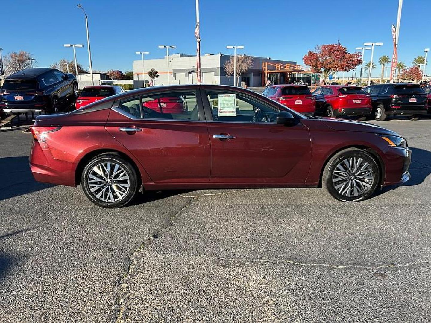 2024 RED Nissan Altima (1N4BL4DV7RN) with an 4-Cyl 2.5 Liter engine, Automatic Xtronic CVT transmission, located at 412 Auto Vista Drive, Palmdale, 93551, (661) 945-0620, 34.592636, -118.136681 - Photo#5