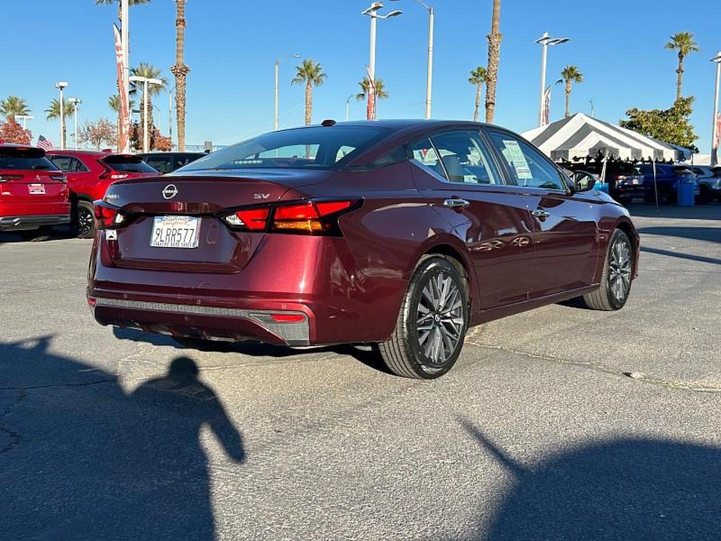 2024 RED Nissan Altima (1N4BL4DV7RN) with an 4-Cyl 2.5 Liter engine, Automatic Xtronic CVT transmission, located at 412 Auto Vista Drive, Palmdale, 93551, (661) 945-0620, 34.592636, -118.136681 - Photo#6