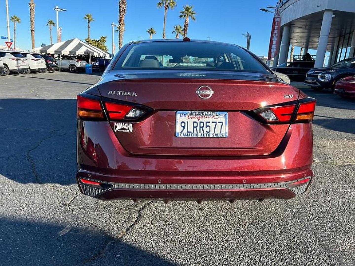 2024 RED Nissan Altima (1N4BL4DV7RN) with an 4-Cyl 2.5 Liter engine, Automatic Xtronic CVT transmission, located at 412 Auto Vista Drive, Palmdale, 93551, (661) 945-0620, 34.592636, -118.136681 - Photo#7