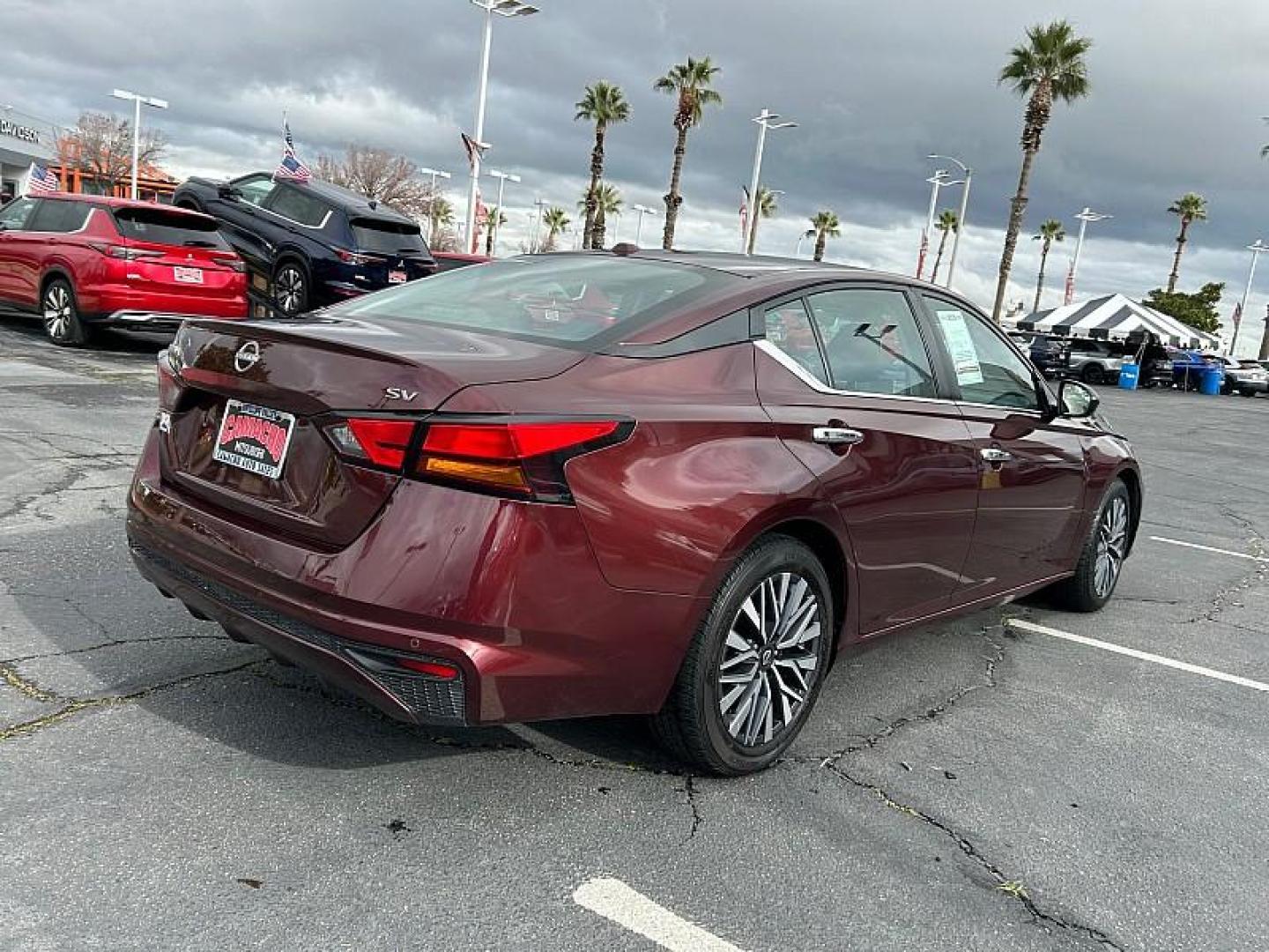 2024 RED Nissan Altima (1N4BL4DV2RN) with an 4-Cyl 2.5 Liter engine, Automatic Xtronic CVT transmission, located at 412 Auto Vista Drive, Palmdale, 93551, (661) 945-0620, 34.592636, -118.136681 - Photo#26