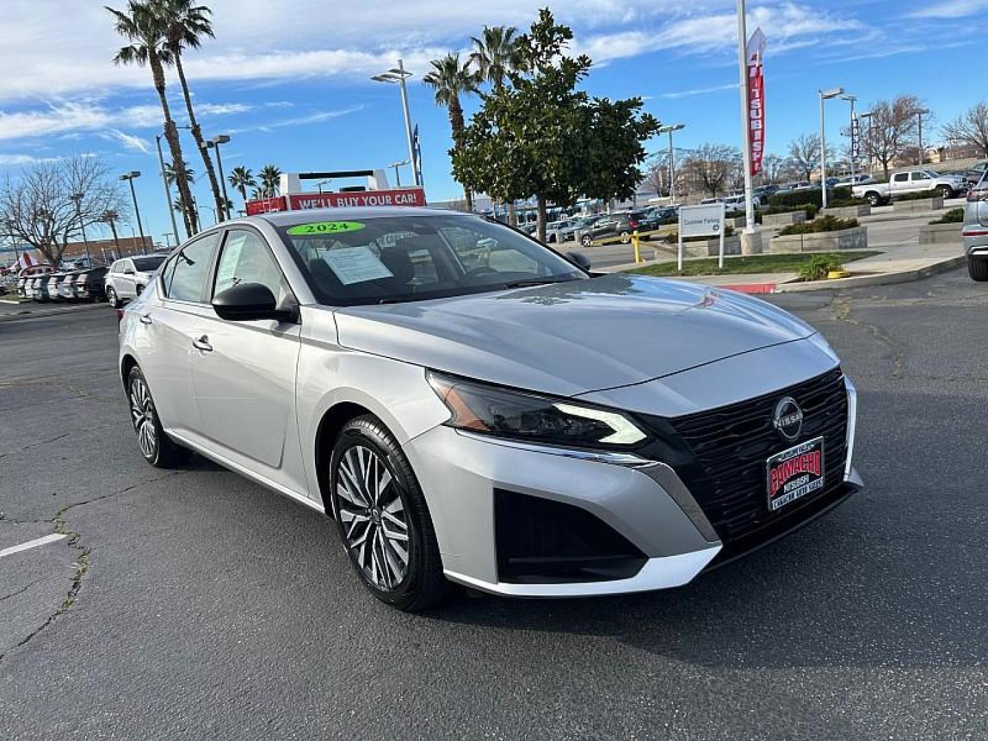 2024 SILVER Nissan Altima (1N4BL4DV2RN) with an 4-Cyl 2.5 Liter engine, Automatic Xtronic CVT transmission, located at 412 Auto Vista Drive, Palmdale, 93551, (661) 945-0620, 34.592636, -118.136681 - Photo#0