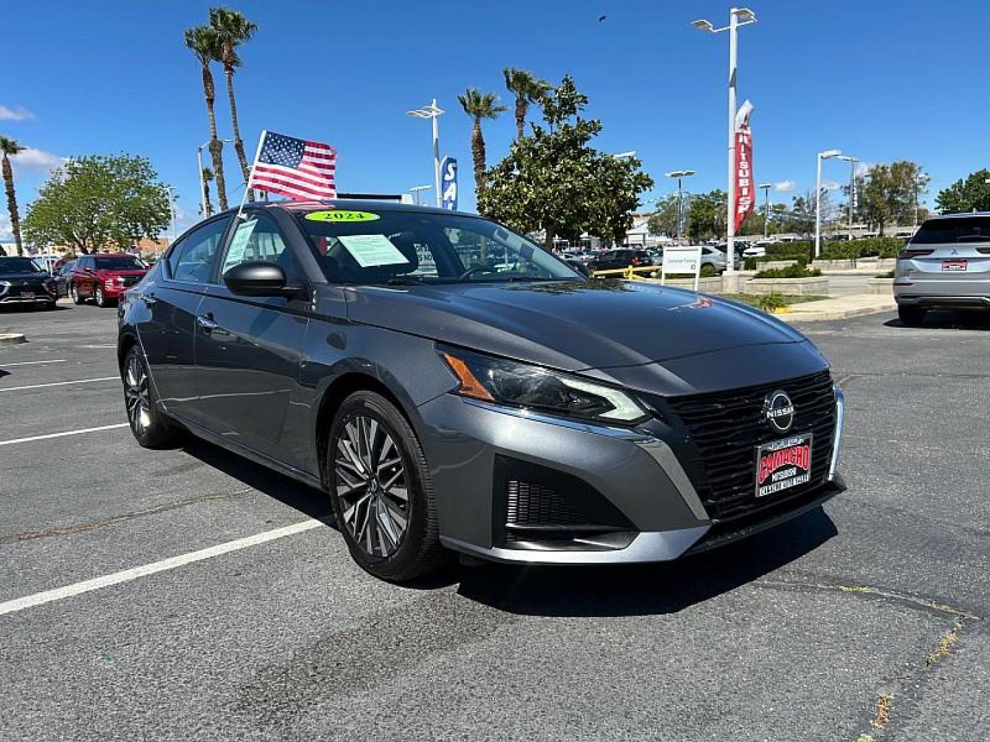 2024 GRAY Nissan Altima (1N4BL4DV5RN) with an 4-Cyl 2.5 Liter engine, Automatic Xtronic CVT transmission, located at 412 Auto Vista Drive, Palmdale, 93551, (661) 945-0620, 34.592636, -118.136681 - Photo#0
