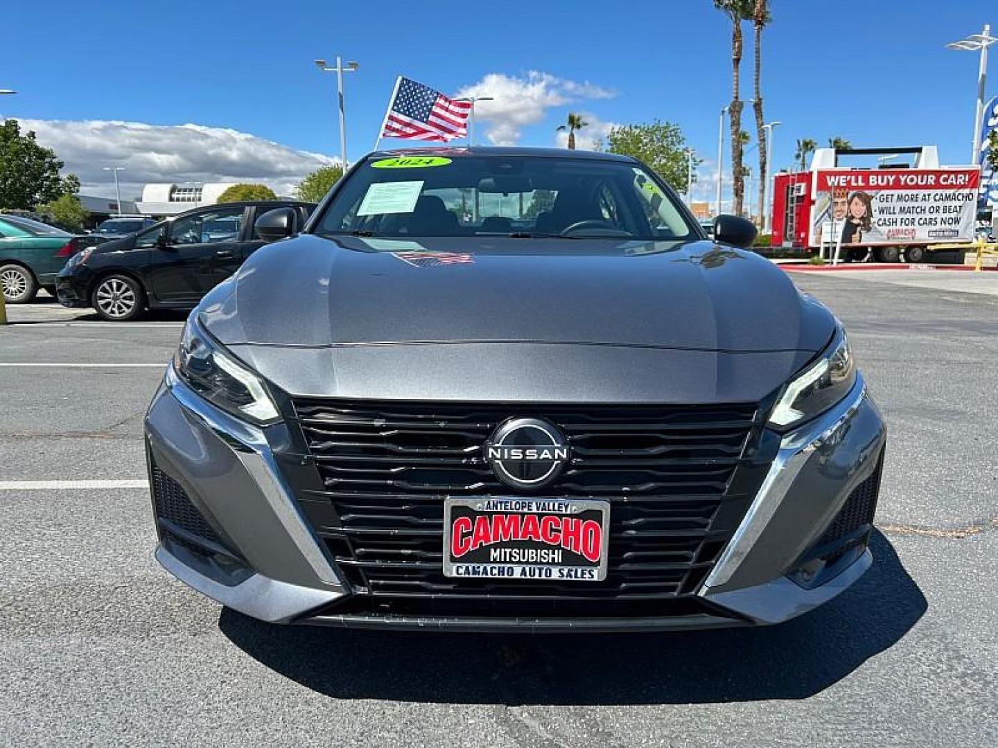 2024 GRAY Nissan Altima (1N4BL4DV5RN) with an 4-Cyl 2.5 Liter engine, Automatic Xtronic CVT transmission, located at 412 Auto Vista Drive, Palmdale, 93551, (661) 945-0620, 34.592636, -118.136681 - Photo#14