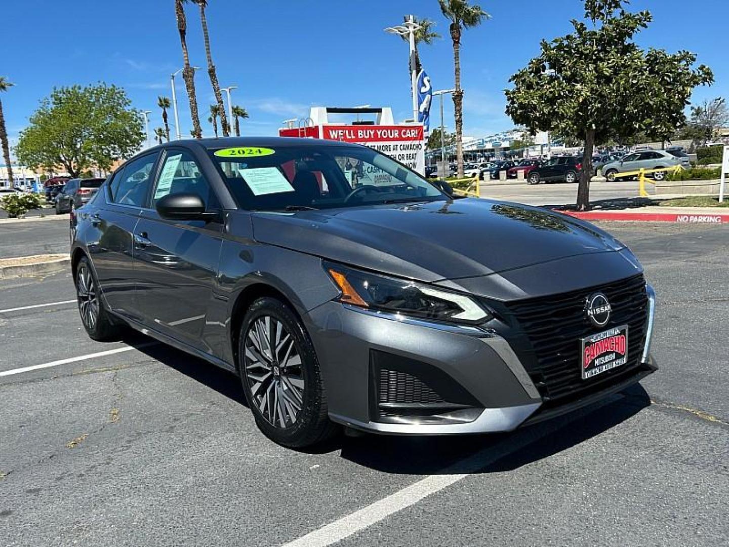 2024 GRAY Nissan Altima (1N4BL4DV4RN) with an 4-Cyl 2.5 Liter engine, Automatic Xtronic CVT transmission, located at 412 Auto Vista Drive, Palmdale, 93551, (661) 945-0620, 34.592636, -118.136681 - Photo#0