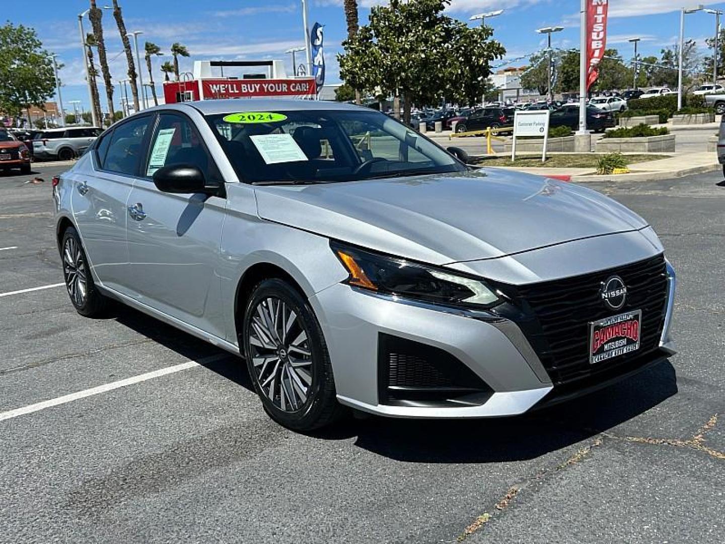 2024 SILVER Nissan Altima (1N4BL4DV2RN) with an 4-Cyl 2.5 Liter engine, Automatic Xtronic CVT transmission, located at 412 Auto Vista Drive, Palmdale, 93551, (661) 945-0620, 34.592636, -118.136681 - Photo#0