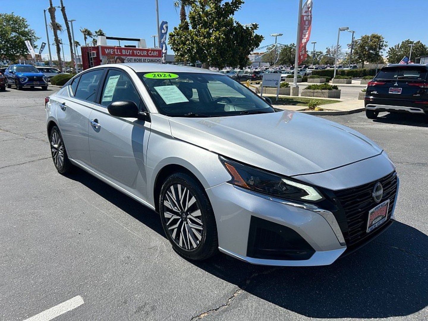 2024 SILVER Nissan Altima (1N4BL4DV9RN) with an 4-Cyl 2.5 Liter engine, Automatic Xtronic CVT transmission, located at 412 Auto Vista Drive, Palmdale, 93551, (661) 945-0620, 34.592636, -118.136681- Photo#0