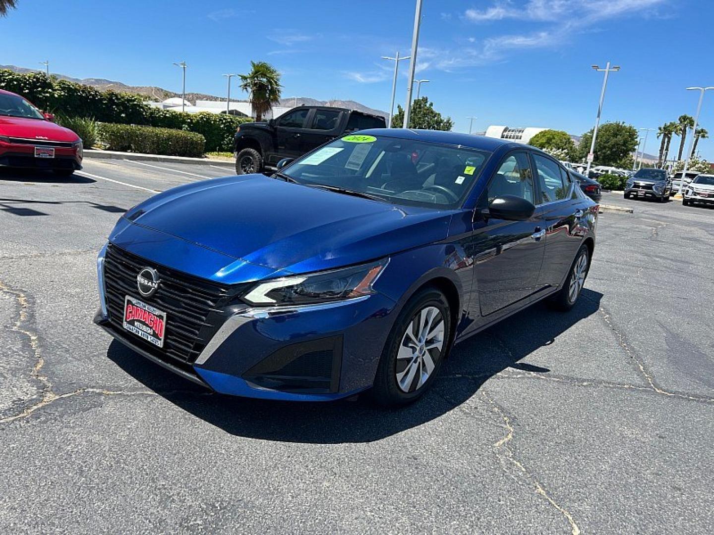 2024 Blue Nissan Altima (1N4BL4BV8RN) with an 4-Cyl 2.5 Liter engine, Automatic Xtronic CVT transmission, located at 412 Auto Vista Drive, Palmdale, 93551, (661) 945-0620, 34.592636, -118.136681- Photo#2