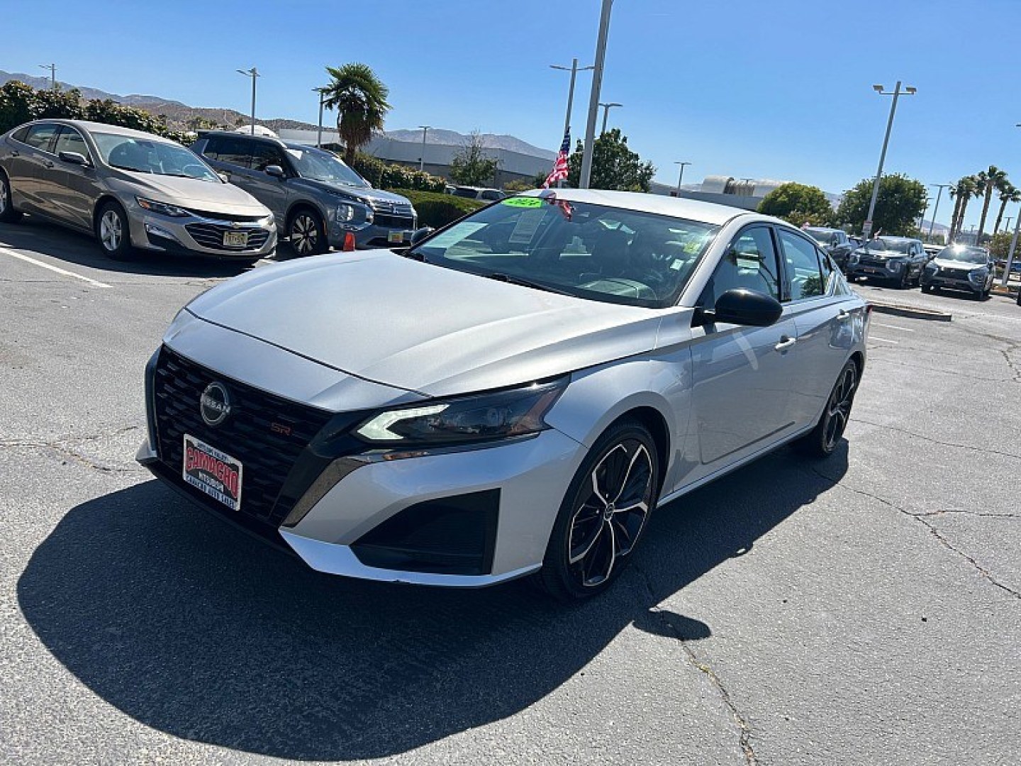2024 Silver Nissan Altima (1N4BL4CV0RN) with an 4-Cyl 2.5 Liter engine, Automatic Xtronic CVT transmission, located at 412 Auto Vista Drive, Palmdale, 93551, (661) 945-0620, 34.592636, -118.136681- Photo#6