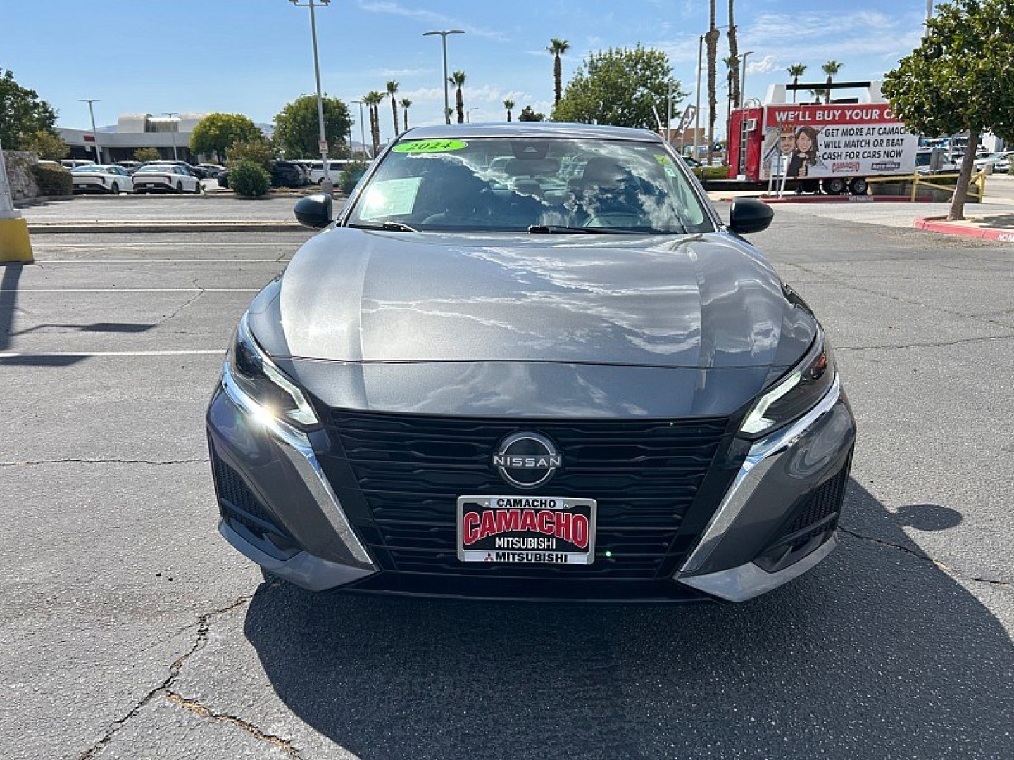 2024 GRAY Nissan Altima (1N4BL4DV2RN) with an 4-Cyl 2.5 Liter engine, Automatic Xtronic CVT transmission, located at 412 Auto Vista Drive, Palmdale, 93551, (661) 945-0620, 34.592636, -118.136681- Photo#1
