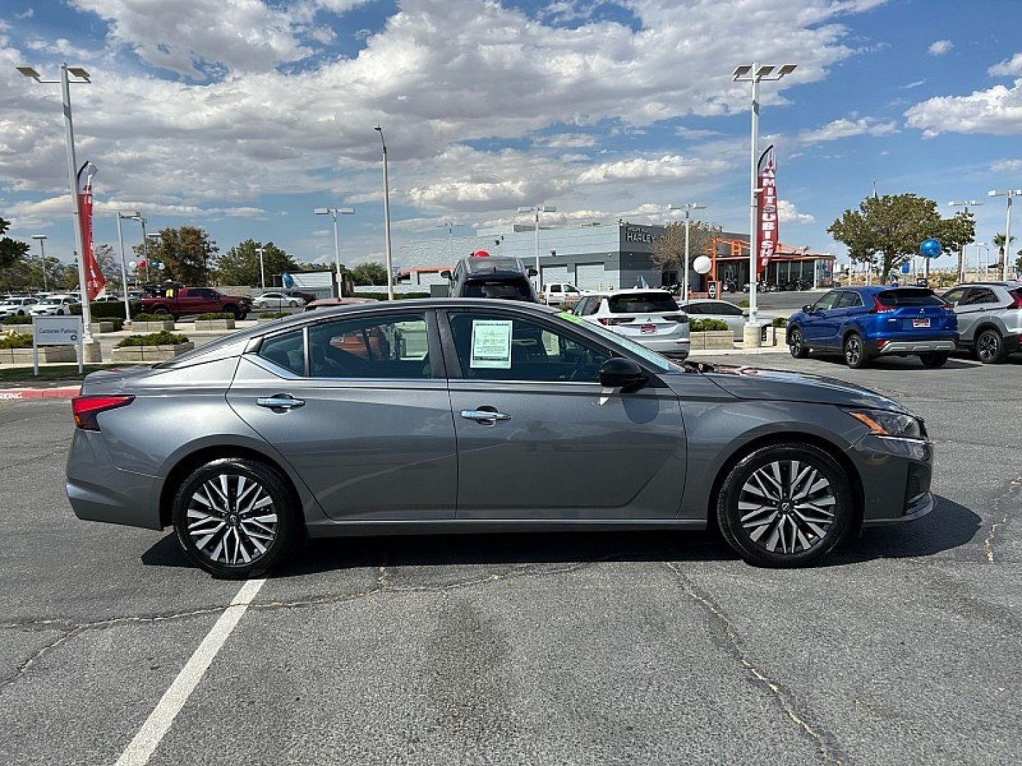 2024 GRAY Nissan Altima (1N4BL4DV2RN) with an 4-Cyl 2.5 Liter engine, Automatic Xtronic CVT transmission, located at 412 Auto Vista Drive, Palmdale, 93551, (661) 945-0620, 34.592636, -118.136681- Photo#11