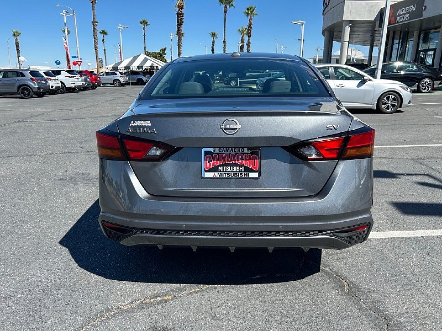 2024 Gray /black Nissan Altima (1N4BL4DV4RN) with an 4-Cyl 2.5 Liter engine, Automatic Xtronic CVT transmission, located at 412 Auto Vista Drive, Palmdale, 93551, (661) 945-0620, 34.592636, -118.136681 - Discover comfort, efficiency, and modern technology in this 2024 Nissan Altima 2.5 SV!This one-owner vehicle combines sleek styling with a comfortable ride and impressive fuel economy, achieving an estimated 32 MPG combined, with up to 39 MPG on the highway. Powered by a 2.5L 4-cylinder engine produ- Photo#3