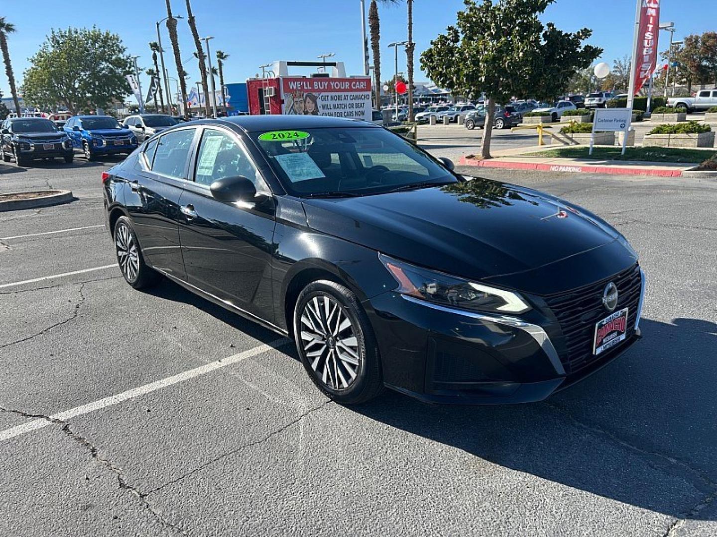 2024 Black Nissan Altima (1N4BL4DV9RN) with an 4-Cyl 2.5 Liter engine, Automatic Xtronic CVT transmission, located at 412 Auto Vista Drive, Palmdale, 93551, (661) 945-0620, 34.592636, -118.136681- Photo#0