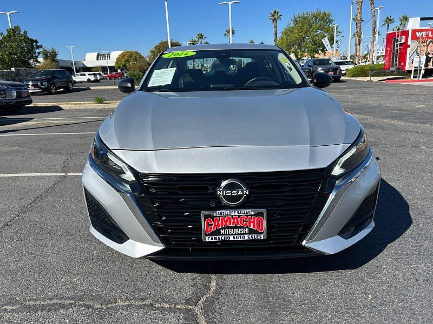 2024 Silver /black Nissan Altima (1N4BL4DV9RN) with an 4-Cyl 2.5 Liter engine, Automatic Xtronic CVT transmission, located at 412 Auto Vista Drive, Palmdale, 93551, (661) 945-0620, 34.592636, -118.136681 - Discover comfort, style, and impressive efficiency in this 2024 Nissan Altima SV! Powered by a 2.5L 4-cylinder engine paired with Nissan and rsquo;s Xtronic CVT automatic transmission, this sedan delivers a smooth, comfortable ride that and rsquo;s perfect for daily commuting and longer road trips.- Photo#1