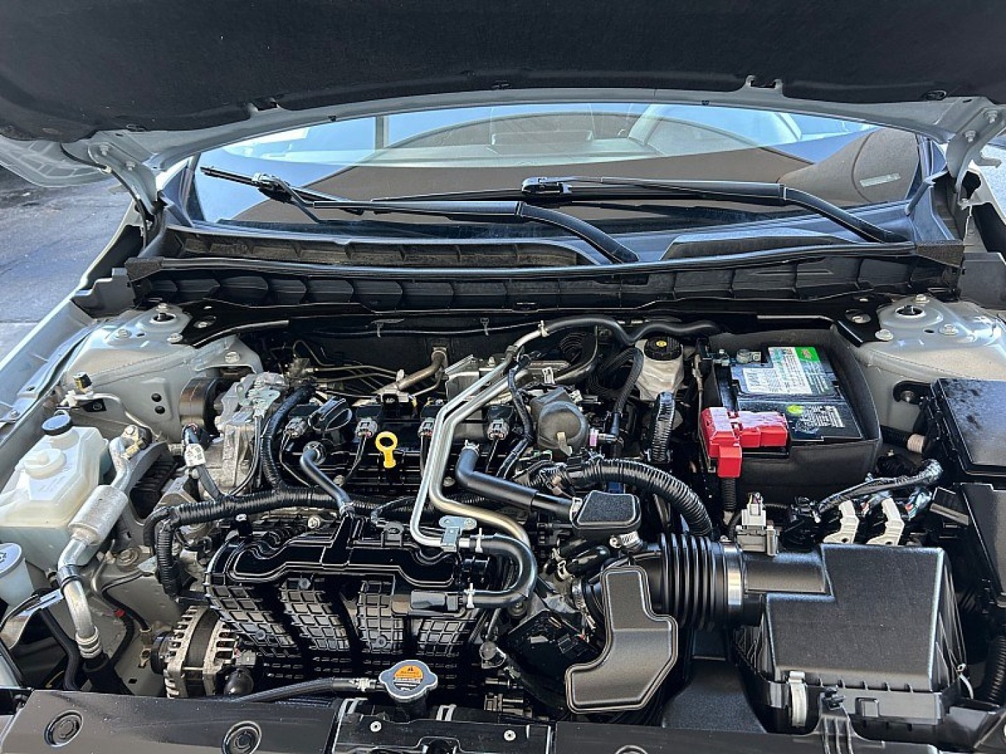 2024 Silver /black Nissan Altima (1N4BL4DV9RN) with an 4-Cyl 2.5 Liter engine, Automatic Xtronic CVT transmission, located at 412 Auto Vista Drive, Palmdale, 93551, (661) 945-0620, 34.592636, -118.136681 - Discover comfort, style, and impressive efficiency in this 2024 Nissan Altima SV! Powered by a 2.5L 4-cylinder engine paired with Nissan and rsquo;s Xtronic CVT automatic transmission, this sedan delivers a smooth, comfortable ride that and rsquo;s perfect for daily commuting and longer road trips.- Photo#20