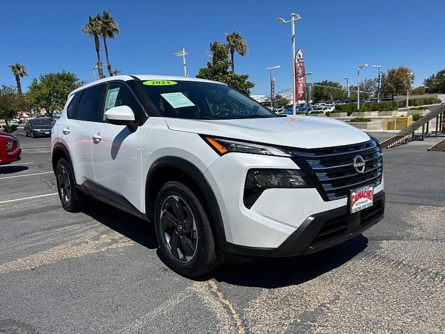 2024 WHITE Nissan Rogue (5N1BT3BB7RC) with an 3-Cyl Turbo 1.5 Liter engine, Automatic CVT transmission, located at 412 Auto Vista Drive, Palmdale, 93551, (661) 945-0620, 34.592636, -118.136681 - Photo#0