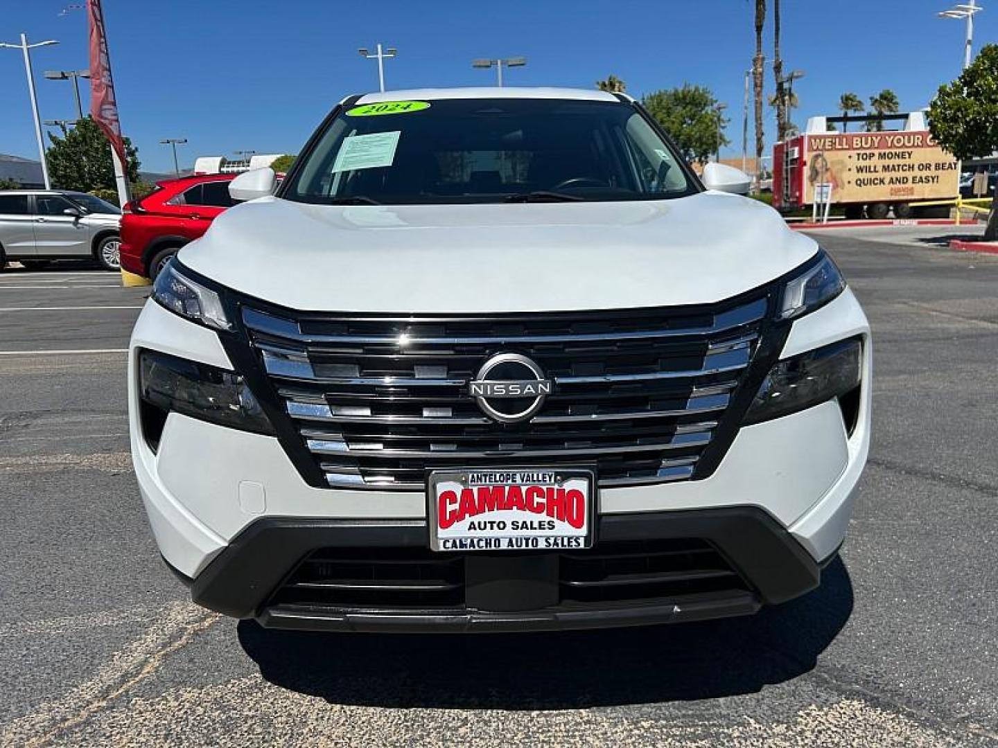 2024 WHITE Nissan Rogue (5N1BT3BB7RC) with an 3-Cyl Turbo 1.5 Liter engine, Automatic CVT transmission, located at 412 Auto Vista Drive, Palmdale, 93551, (661) 945-0620, 34.592636, -118.136681 - Photo#1