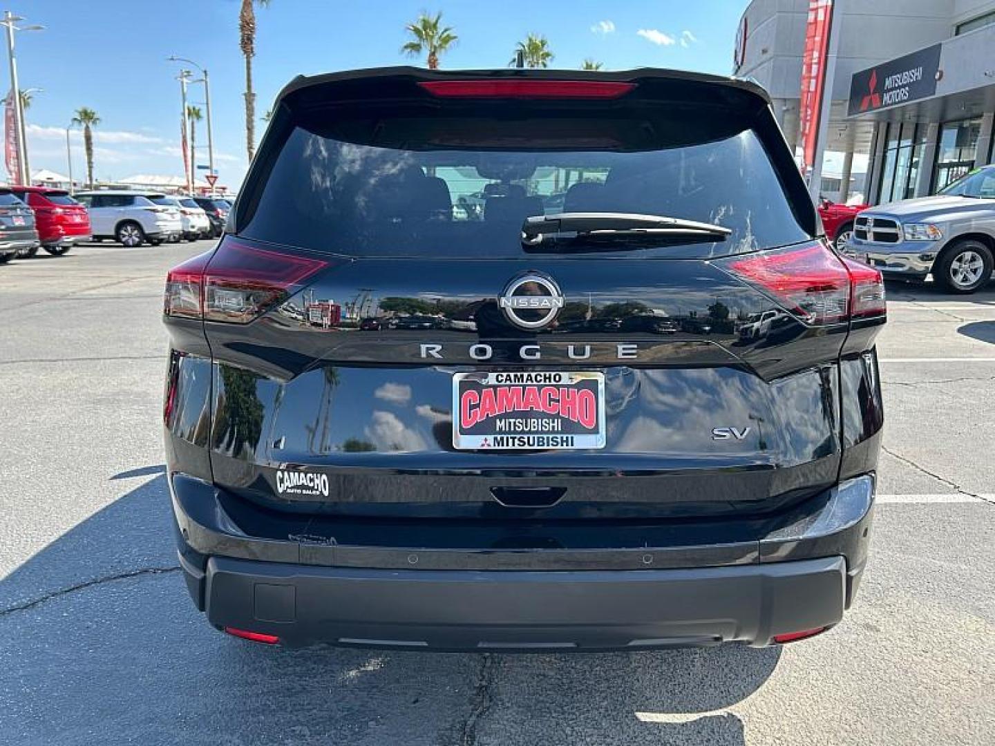 2024 BLACK Nissan Rogue (5N1BT3BAXRC) with an 3-Cyl Turbo 1.5 Liter engine, Automatic CVT transmission, located at 412 Auto Vista Drive, Palmdale, 93551, (661) 945-0620, 34.592636, -118.136681 - Photo#7