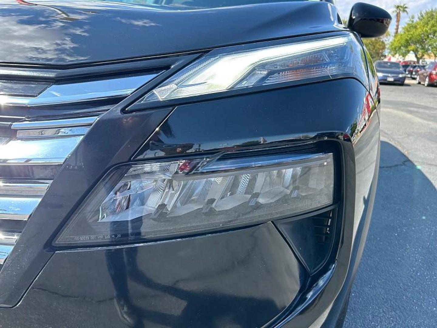 2024 BLACK Nissan Rogue (5N1BT3BAXRC) with an 3-Cyl Turbo 1.5 Liter engine, Automatic CVT transmission, located at 412 Auto Vista Drive, Palmdale, 93551, (661) 945-0620, 34.592636, -118.136681 - Photo#9