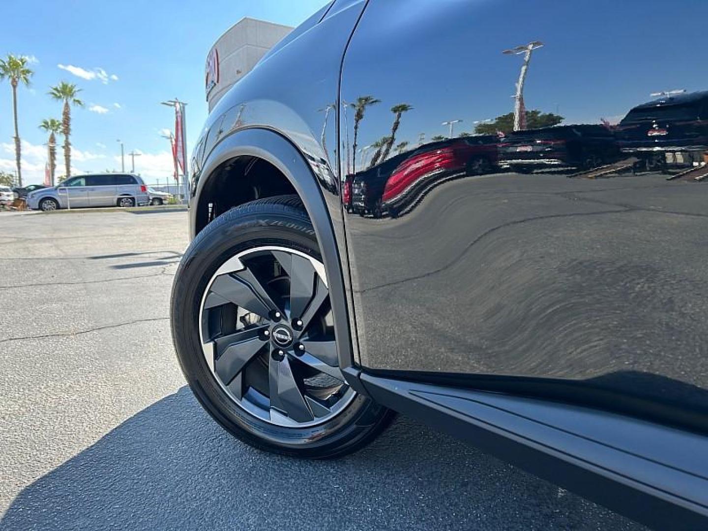 2024 BLACK Nissan Rogue (5N1BT3BAXRC) with an 3-Cyl Turbo 1.5 Liter engine, Automatic CVT transmission, located at 412 Auto Vista Drive, Palmdale, 93551, (661) 945-0620, 34.592636, -118.136681 - Photo#10